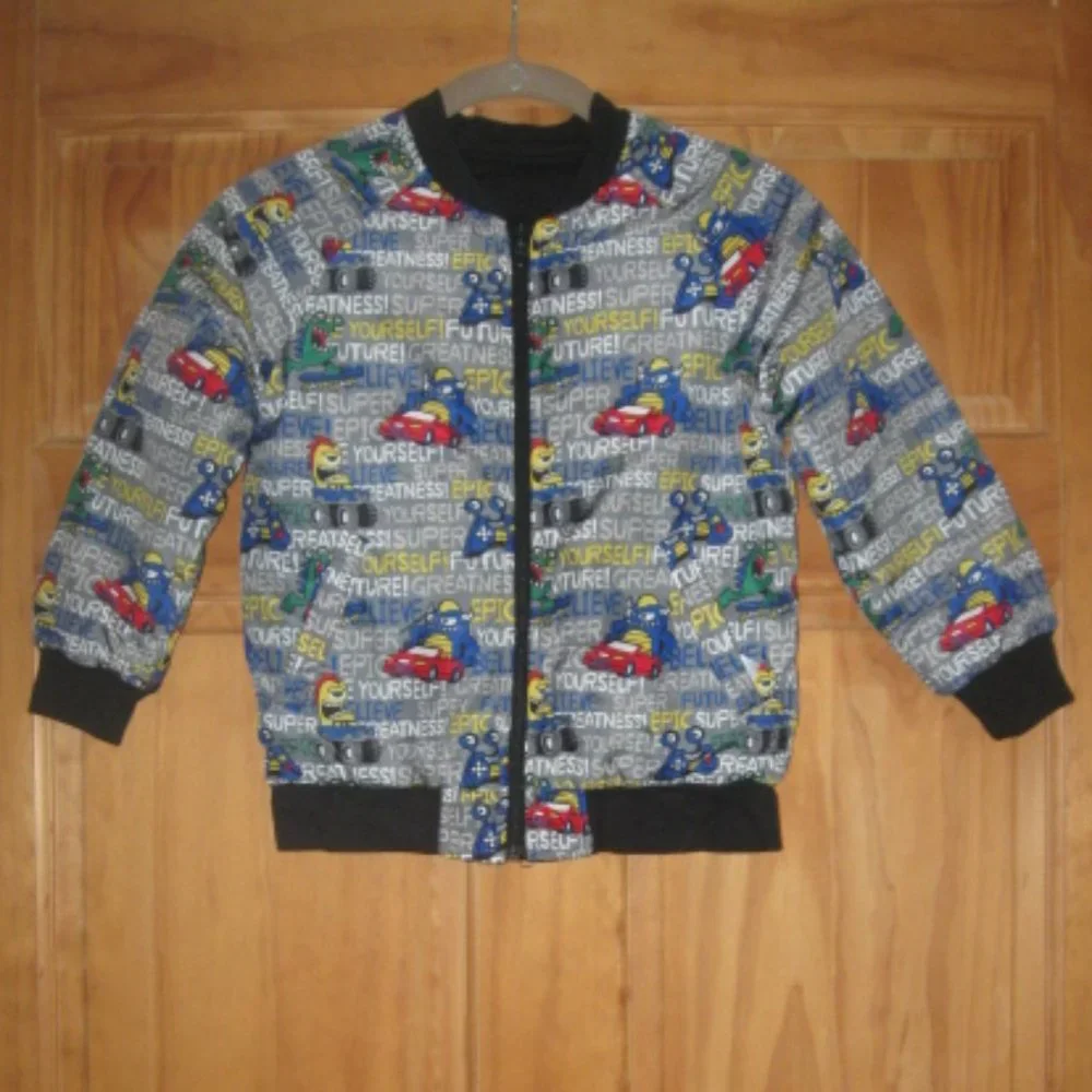 Boys Garanimals Reversible Monster Jacket